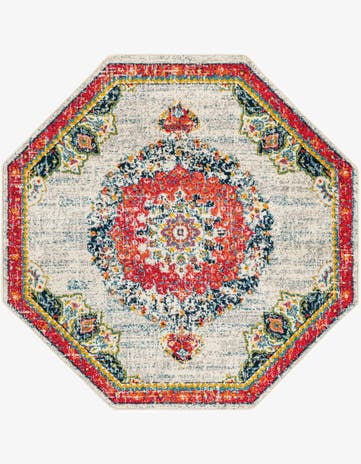 Ivory Carrington Octagon Rug
