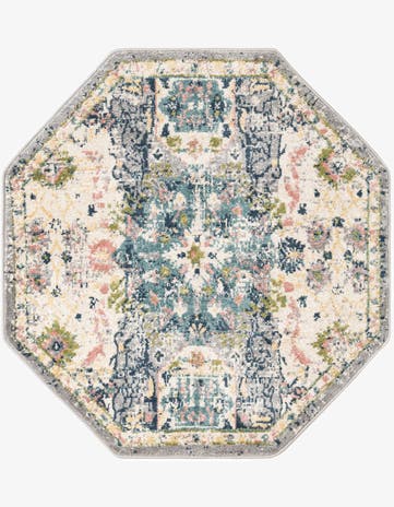 4' 1 x 4' 1 Charleston Octagon Rug