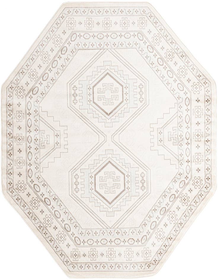 Detail image of 7' 10 x 7' 10 Charlotte Octagon Rug