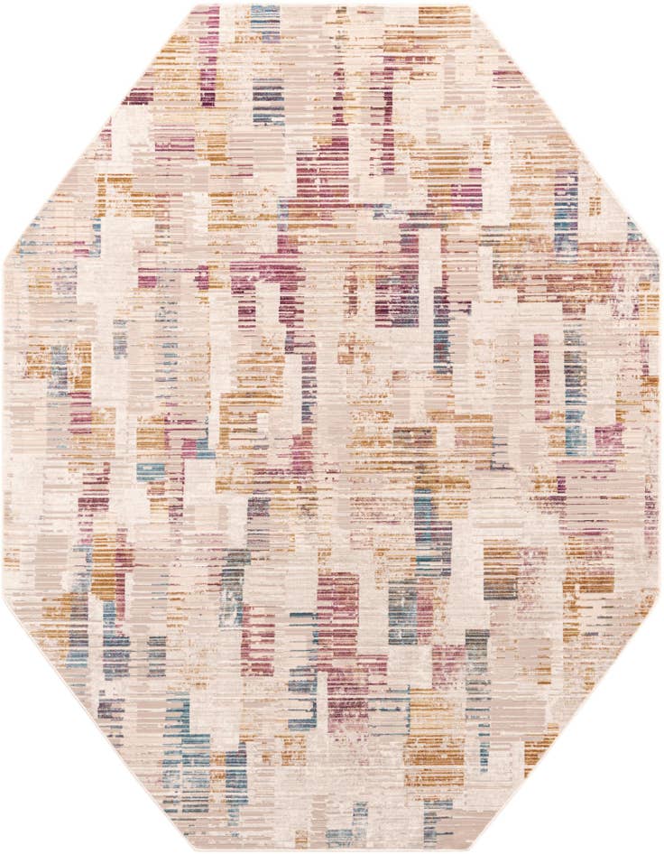 Detail image of 7' 10 x 7' 10 Deepa Octagon Rug