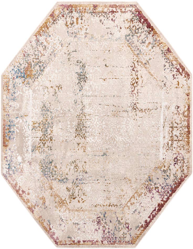 Detail image of 7' 10 x 7' 10 Deepa Octagon Rug