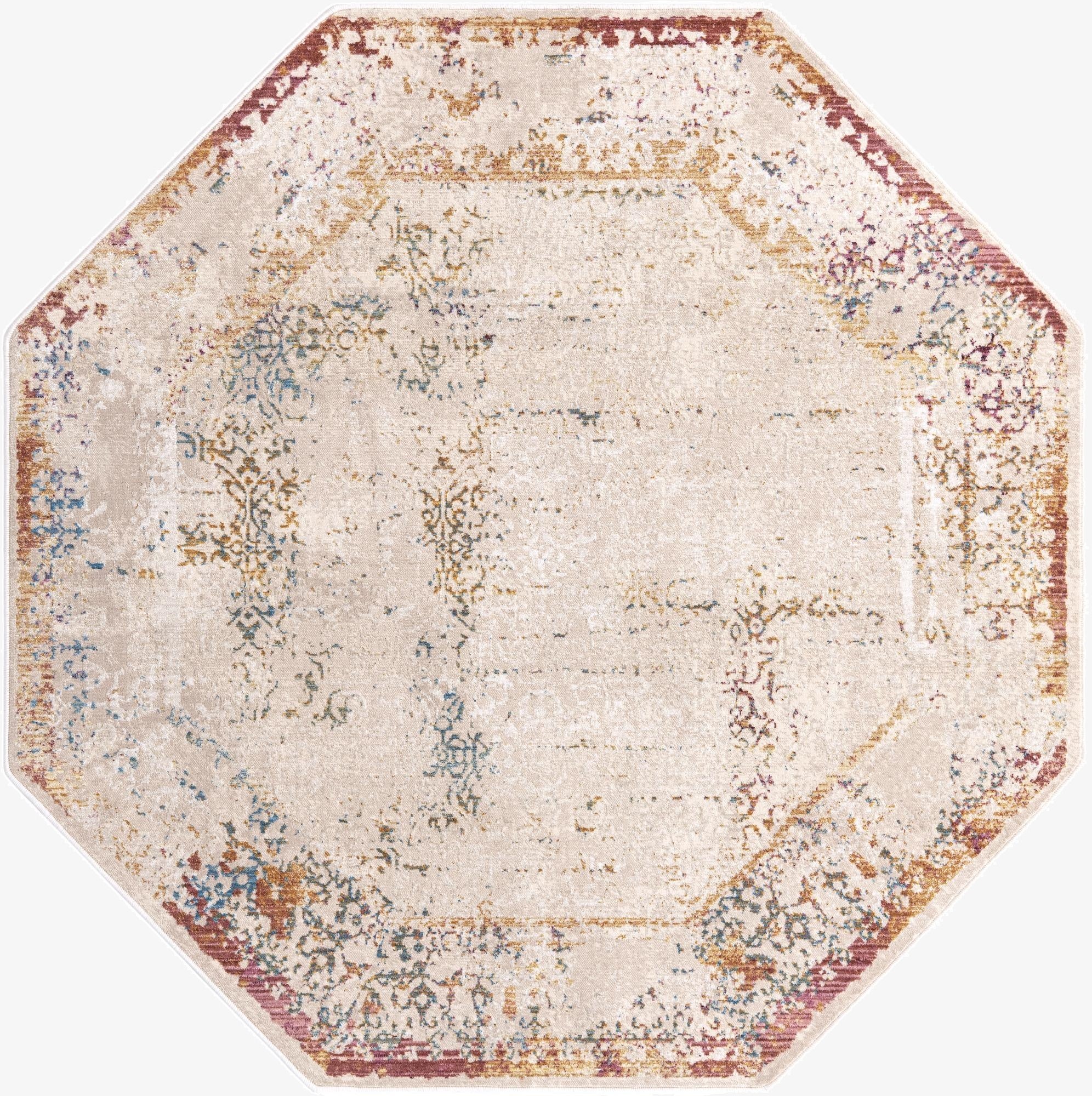 5' 3 x 5' 3 Deepa Octagon Rug
