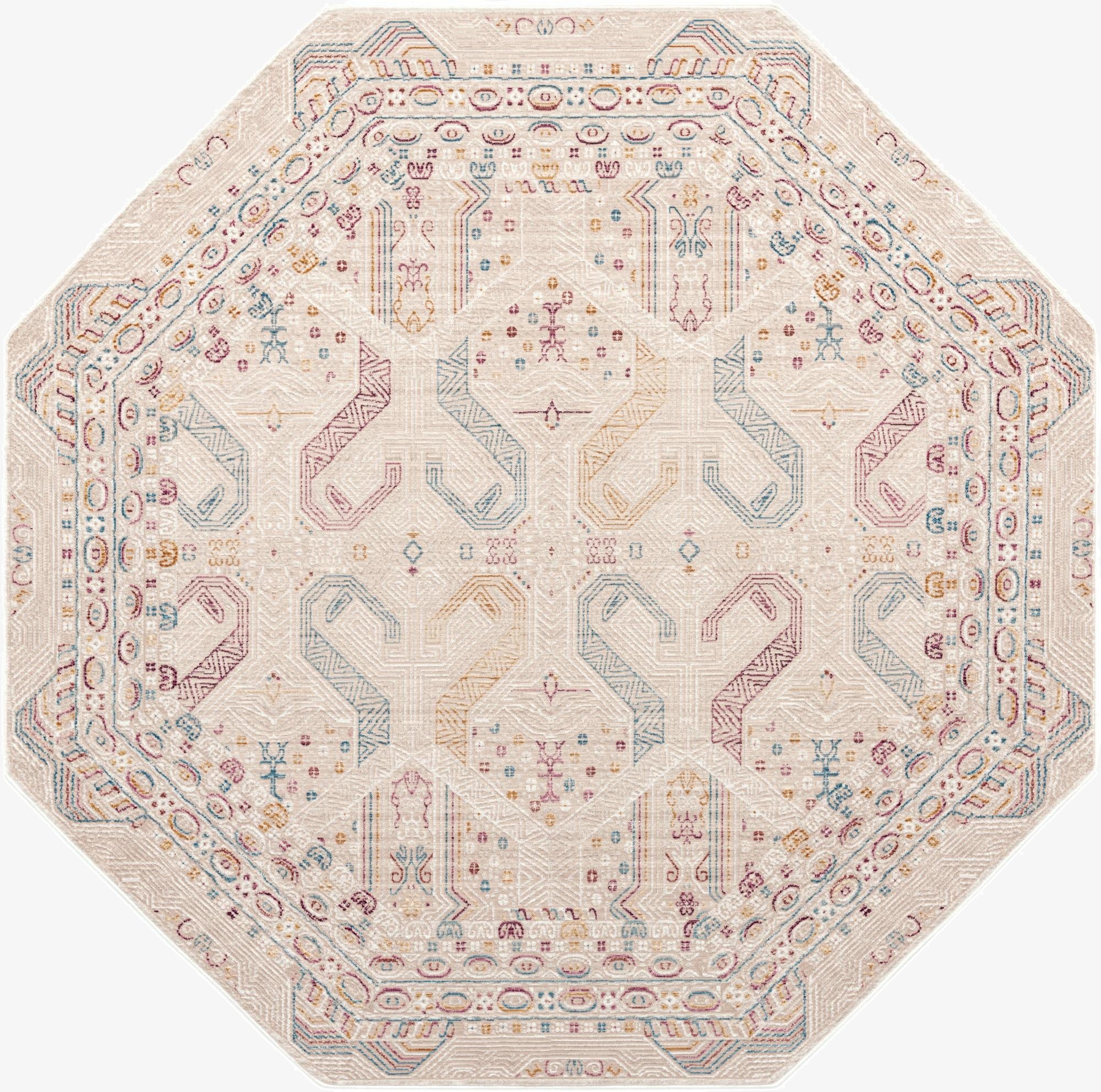 7' 10 x 7' 10 Deepa Octagon Rug