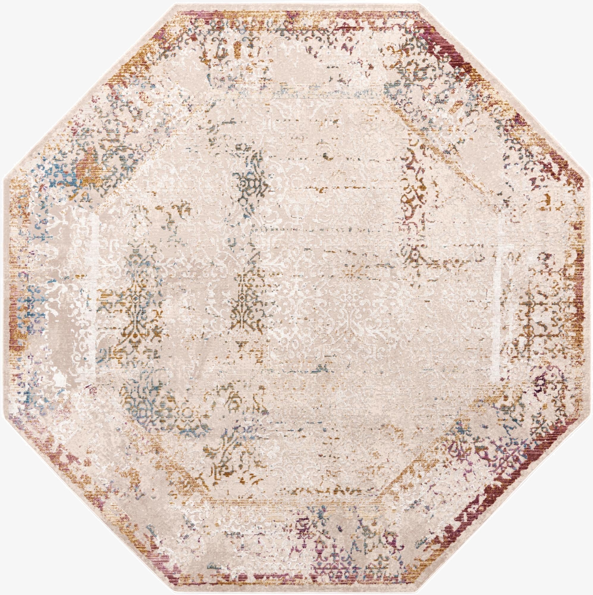 7' 10 x 7' 10 Deepa Octagon Rug