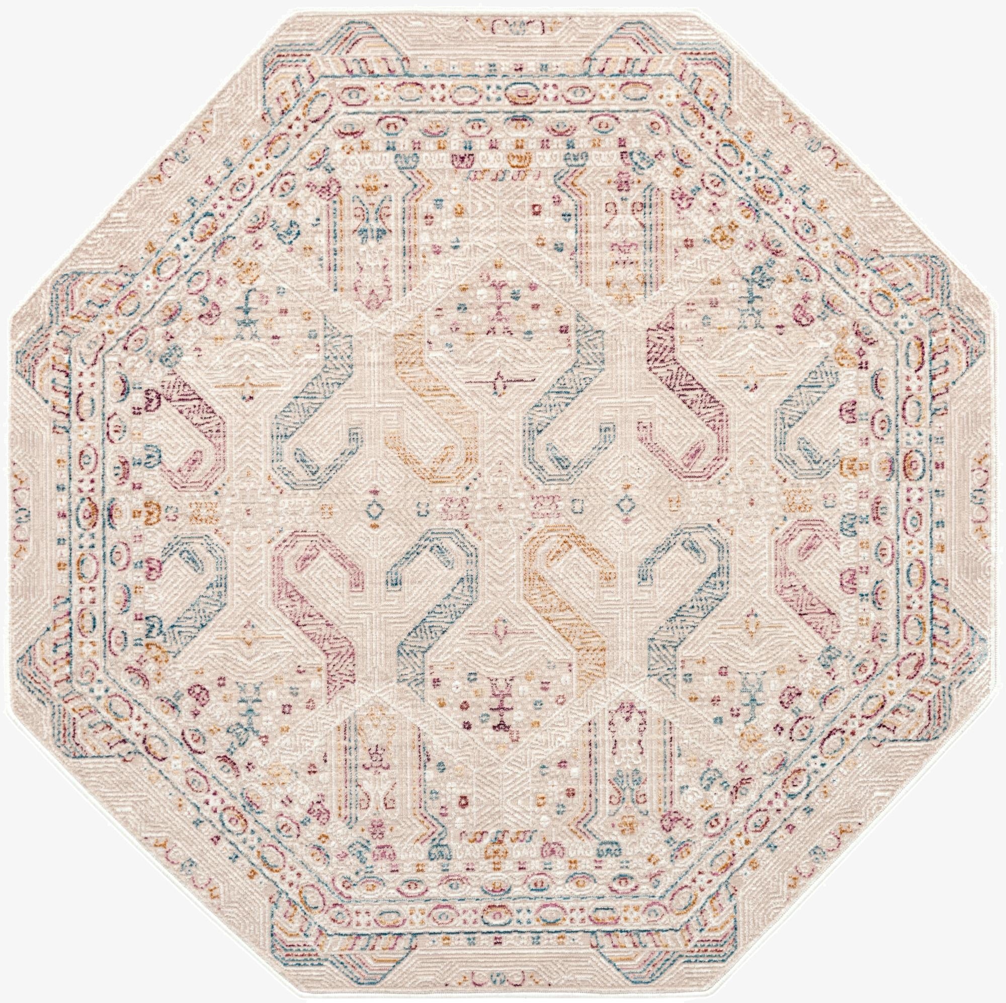 5' 3 x 5' 3 Deepa Octagon Rug