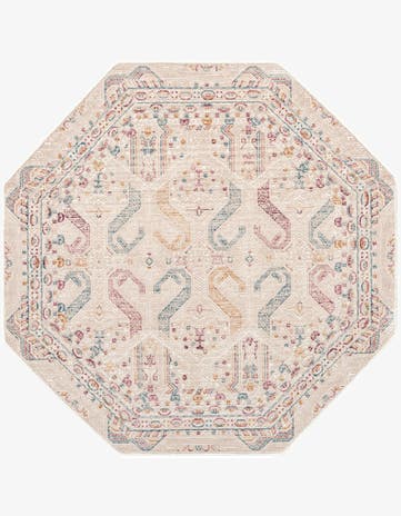 5' 3 x 5' 3 Deepa Octagon Rug