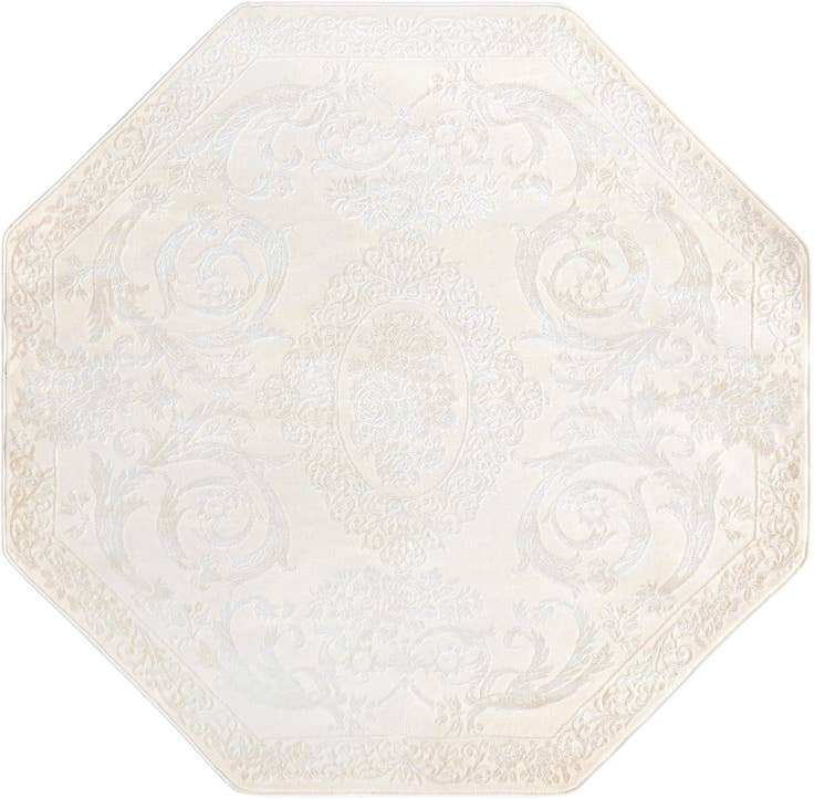 Detail image of 5' 3 x 5' 3 Finsbury Octagon Rug