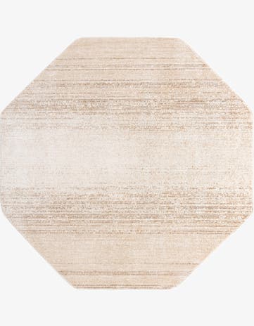Ivory Gemstone Octagon Rug
