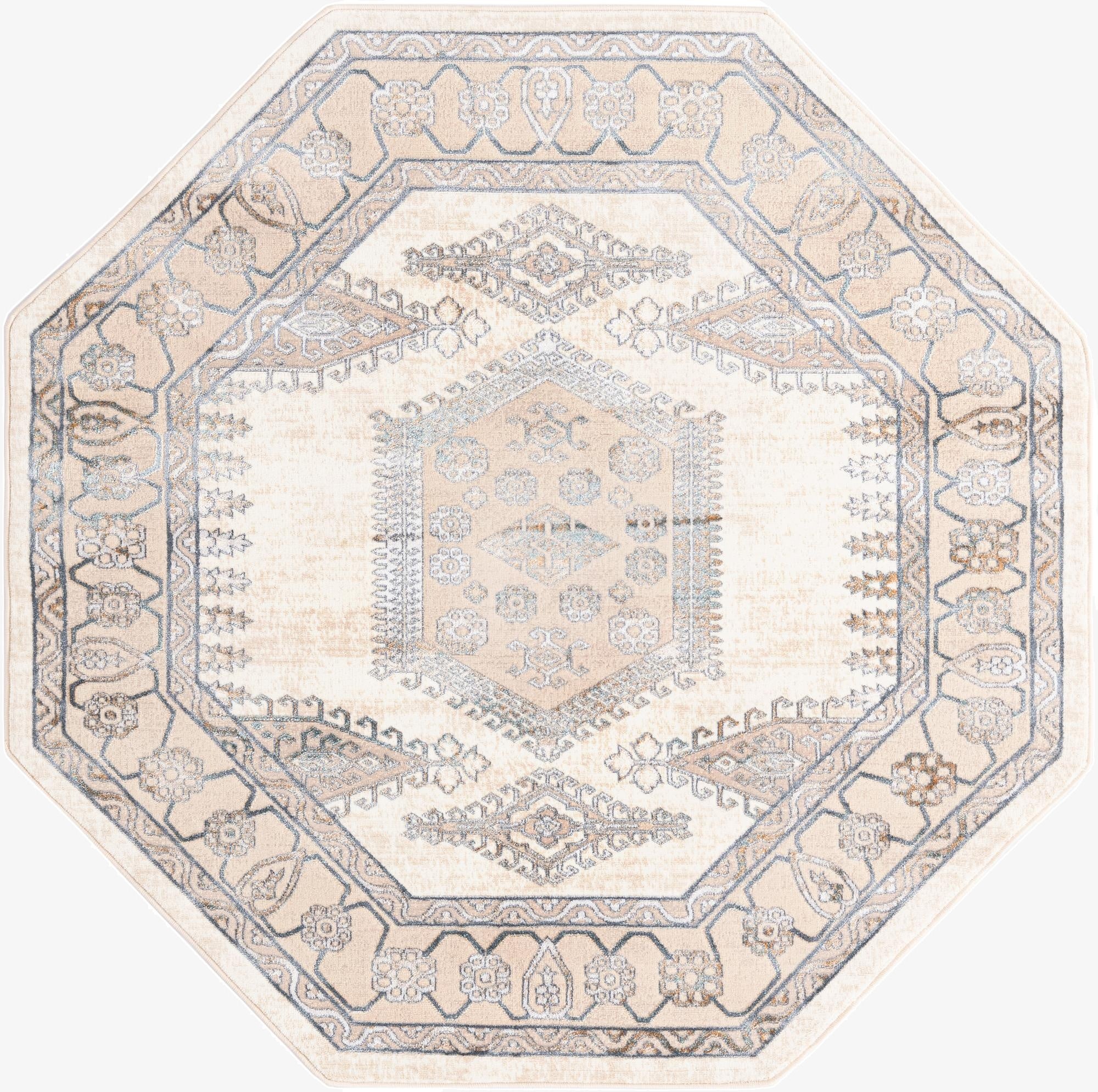 5' 3 x 5' 3 Highbury Octagon Rug