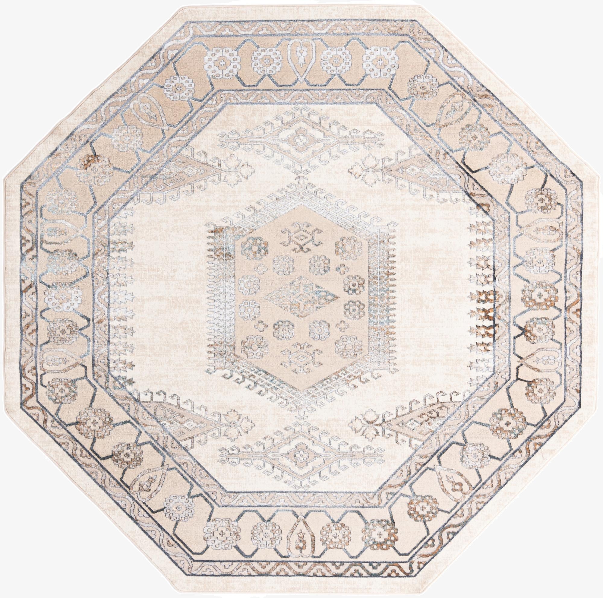 7' 10 x 7' 10 Highbury Octagon Rug