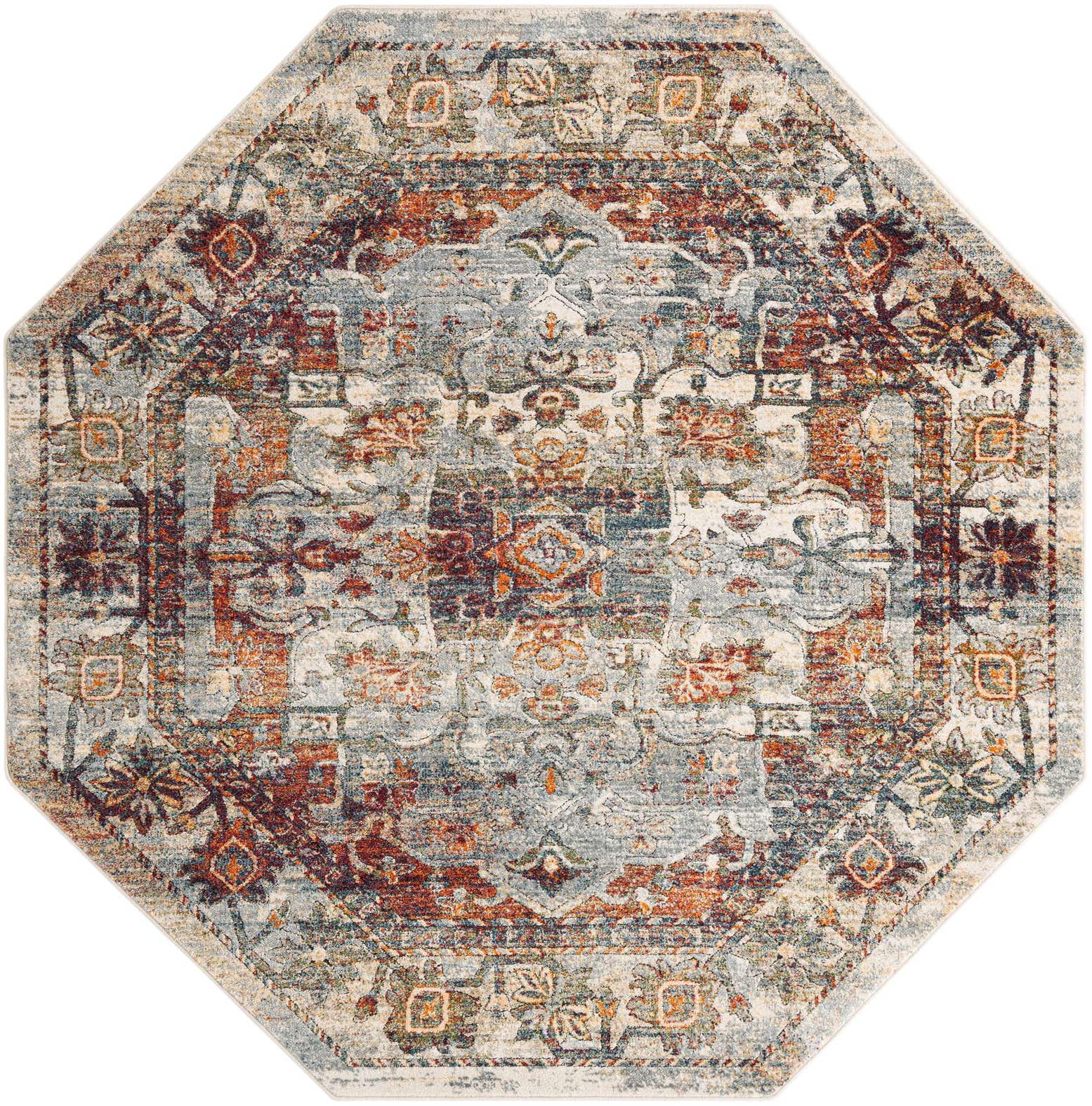 7' 10 x 7' 10 Isabella Octagon Rug