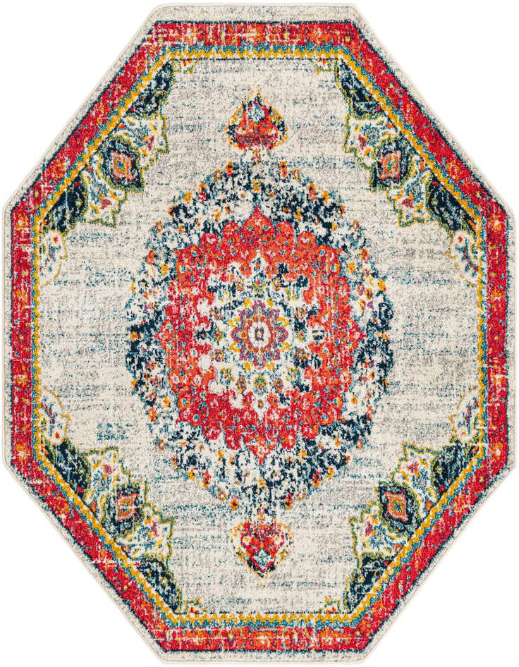 Detail image of 6' x 6' Madeline Octagon Rug