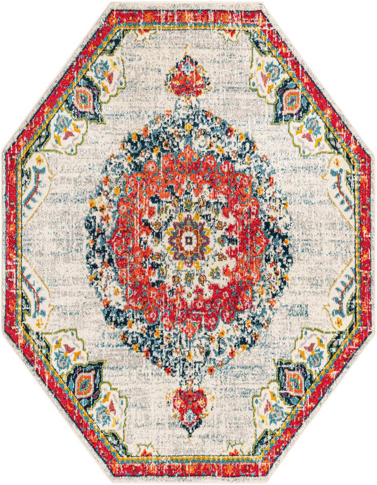 Detail image of 7' 10 x 7' 10 Madeline Octagon Rug