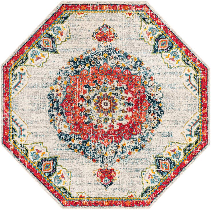 Detail image of 7' 10 x 7' 10 Madeline Octagon Rug