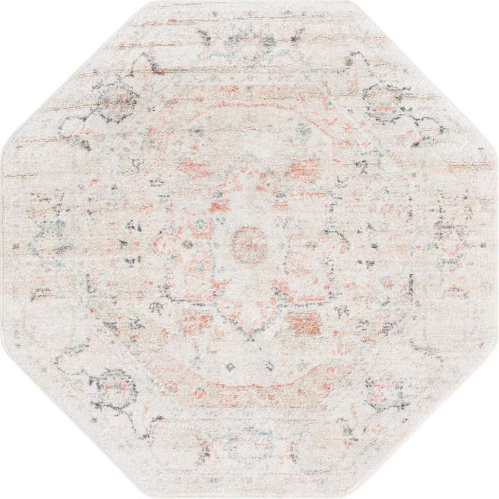 160cm x 160cm Madeline Vintage Alfombra octágono