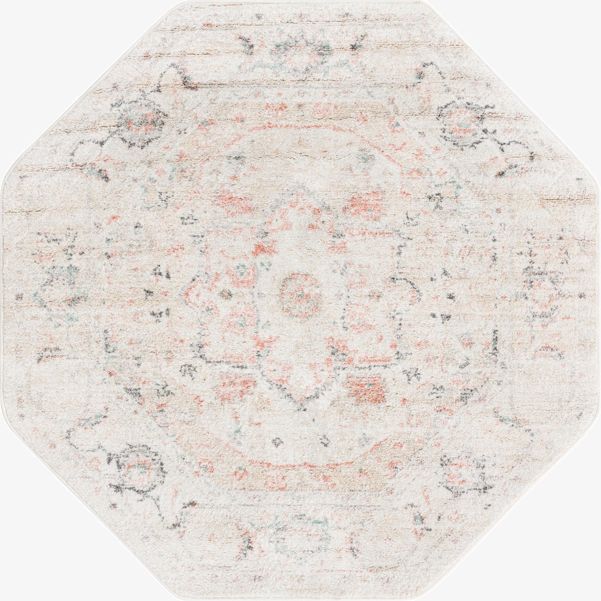 5' 3 x 5' 3 Madeline Vintage Octagon Rug
