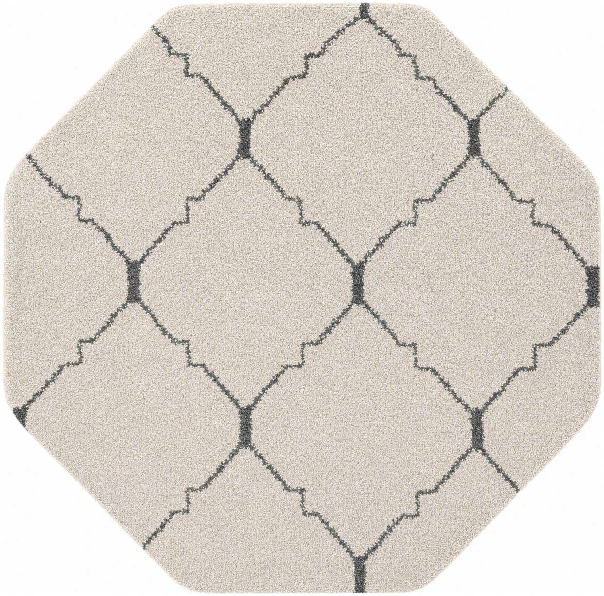 5' 3 x 5' 3 Marrakesh Shag Octagon Rug