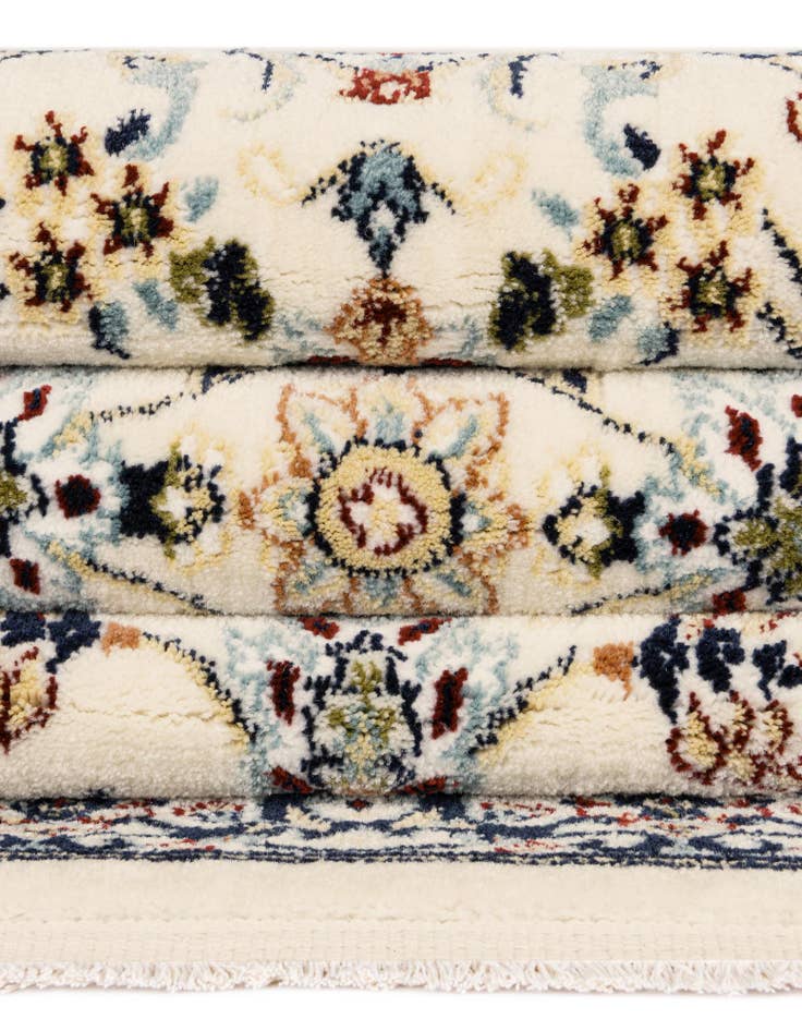 Detail image of 6' x 6' Nain Design Octagon Rug