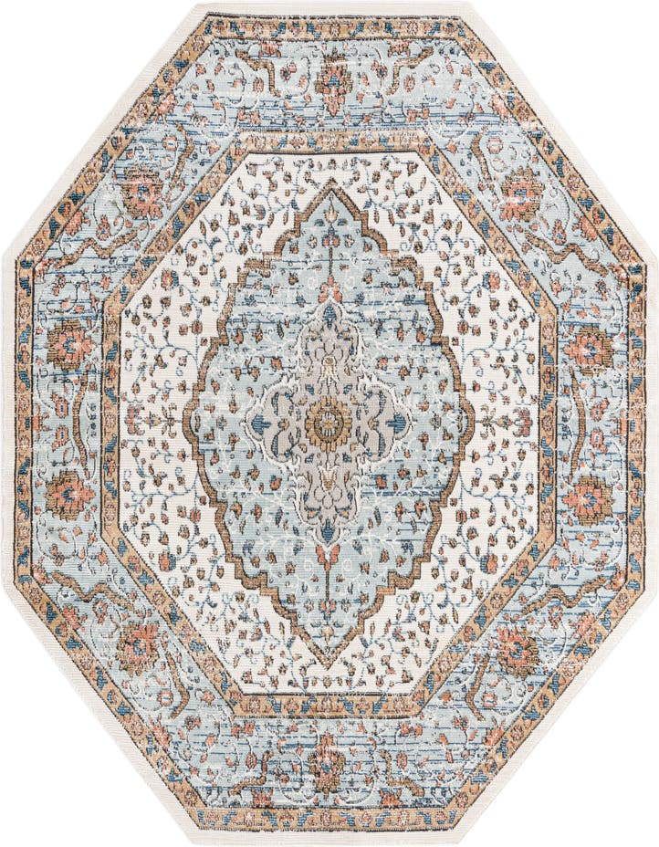  7' x 7' Nyla Octagon Rug