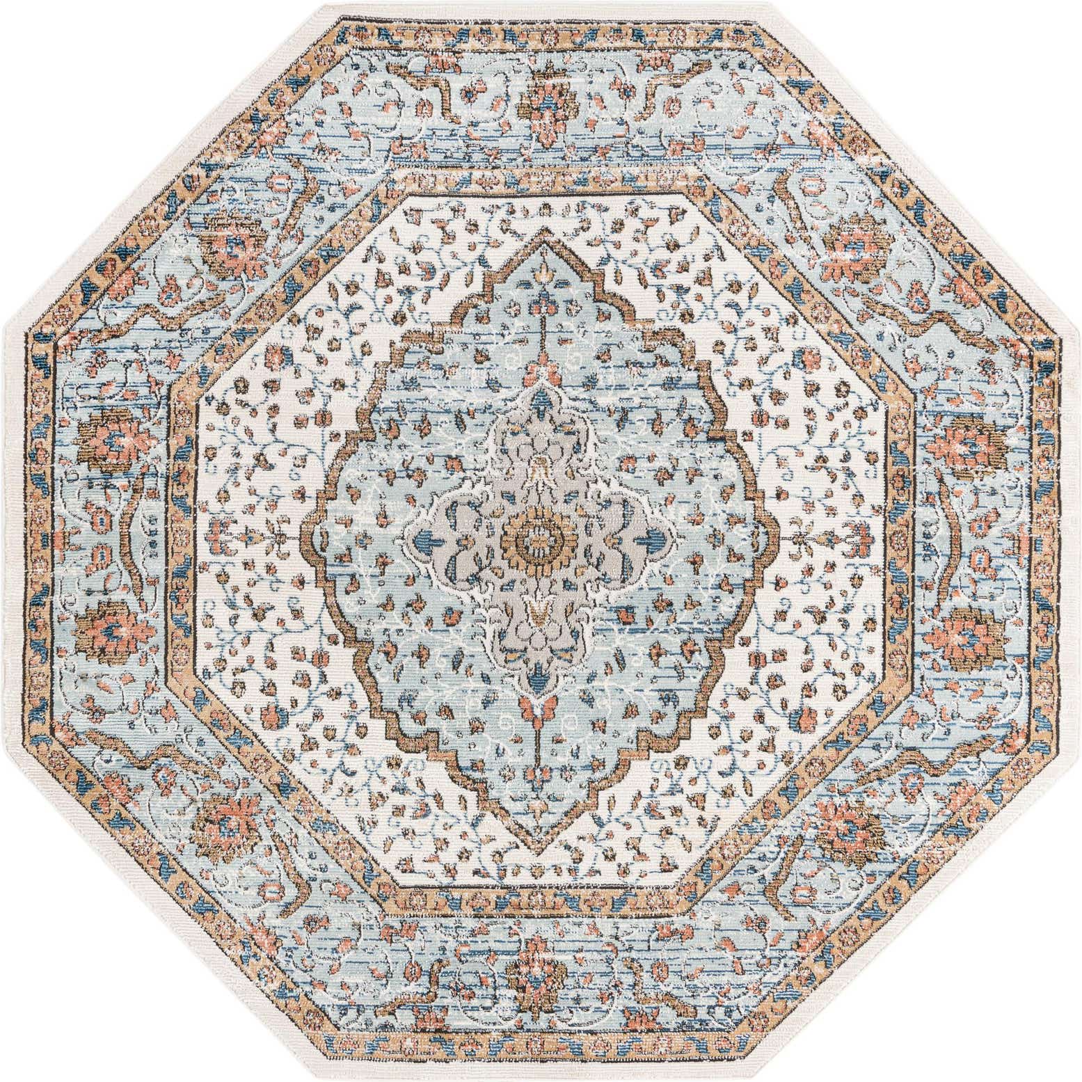 7' x 7' Nyla Octagon Rug
