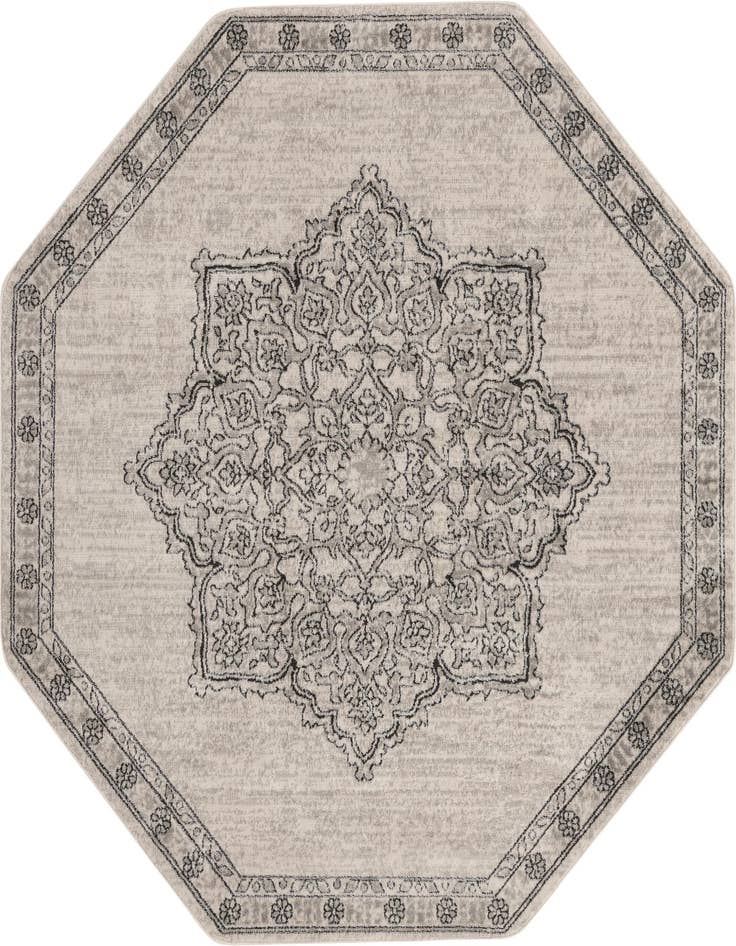 Detail image of 7' x 7' Nyla Octagon Rug