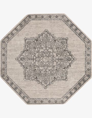 Ivory Nyla Octagon Rug