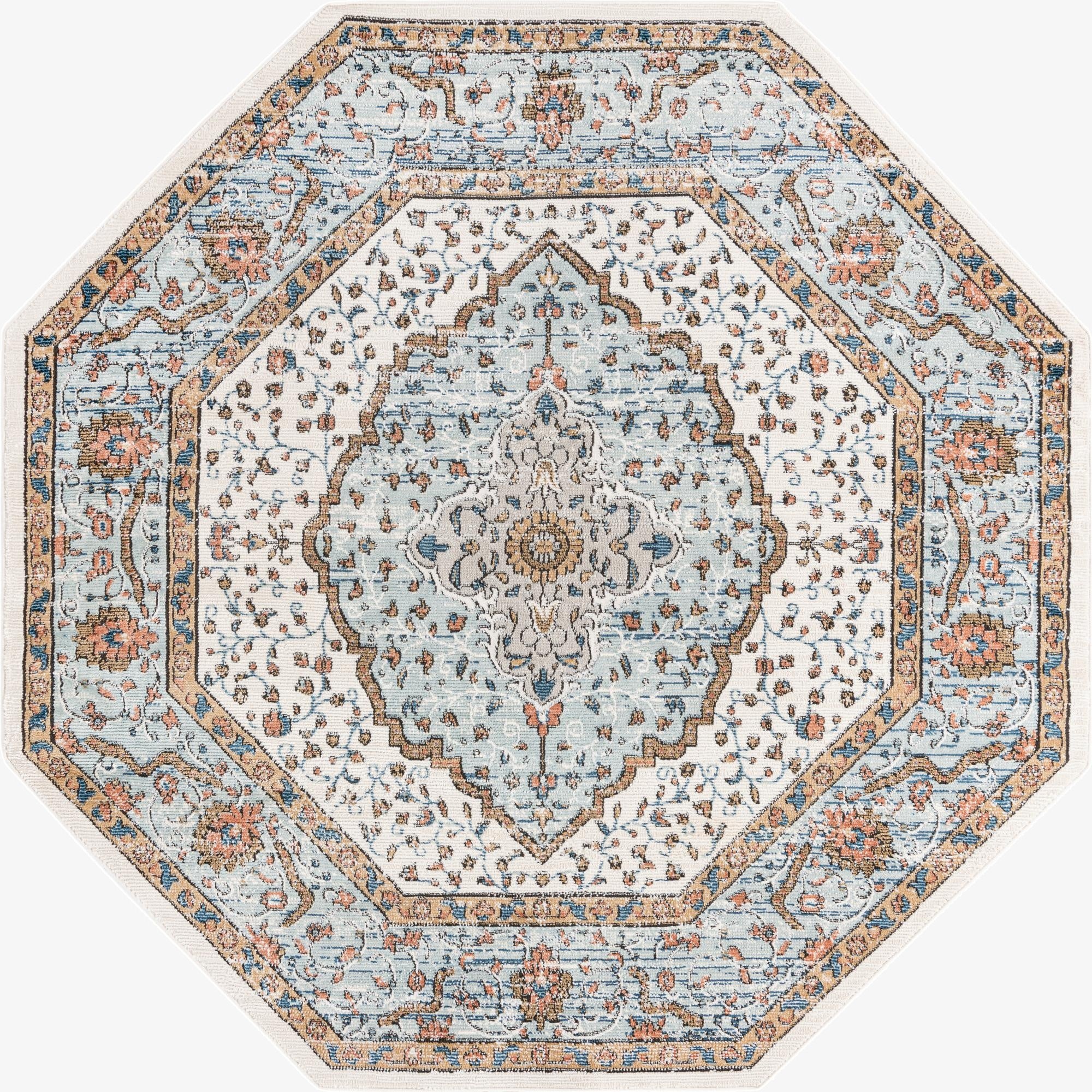 7' x 7' Nyla Octagon Rug