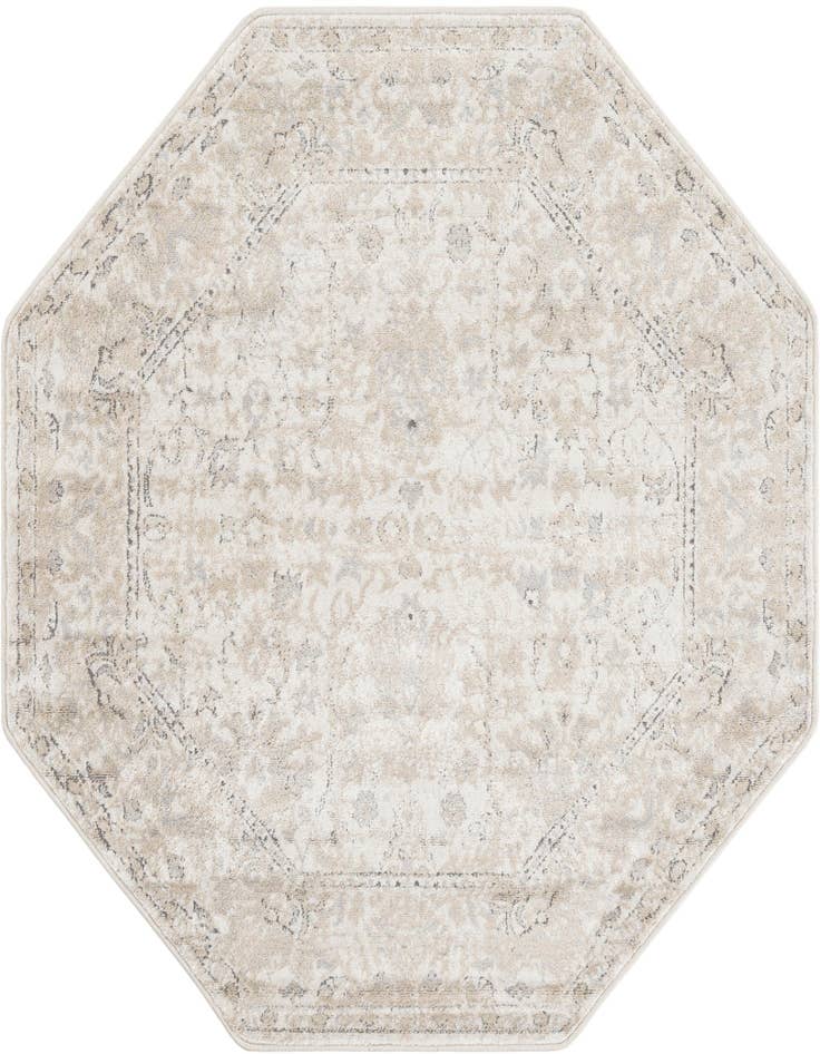 Detail image of 5' 3 x 5' 3 Oregon Octagon Rug