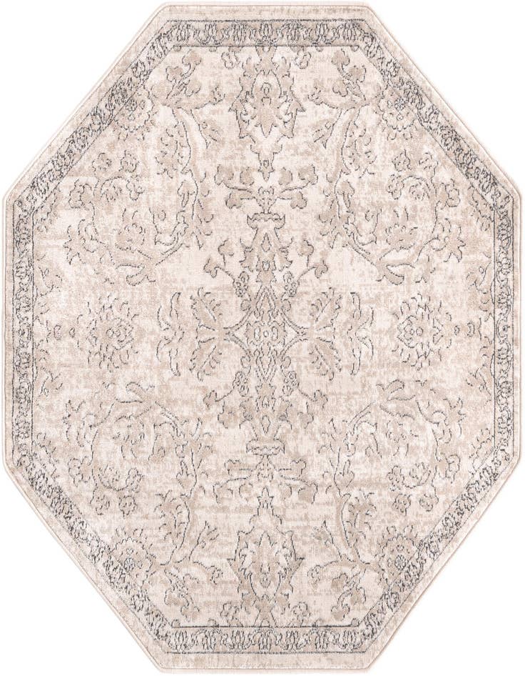 Detail image of 5' 3 x 5' 3 Oregon Octagon Rug