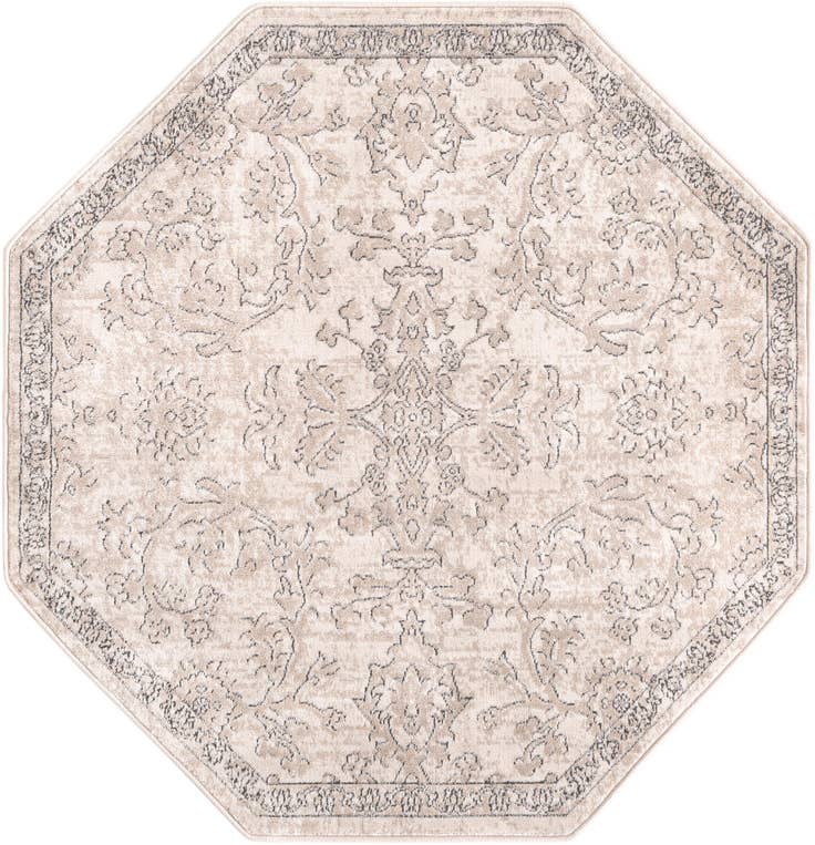 Detail image of 5' 3 x 5' 3 Oregon Octagon Rug
