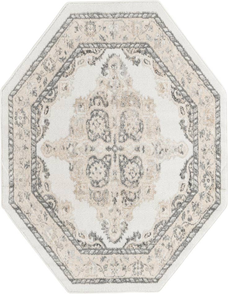 Detail image of 5' x 5' Parker Octagon Rug