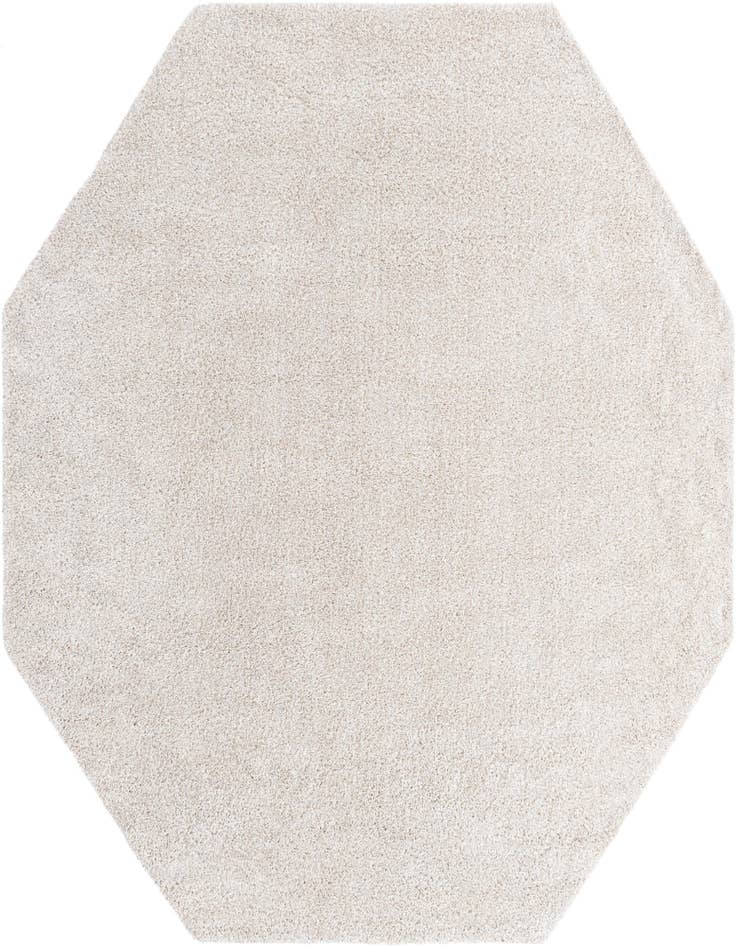 Detail image of 8' x 8' Solid Frieze Octagon Rug