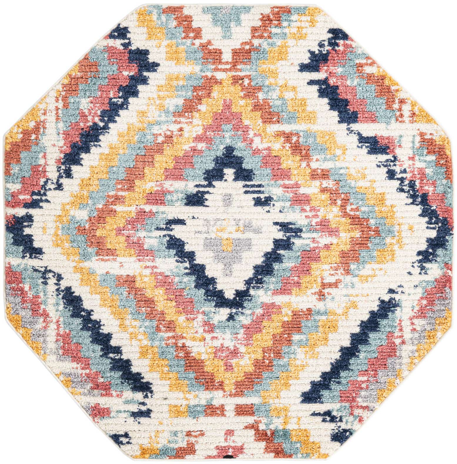 5' 3 x 5' 3 Tagine Octagon Rug