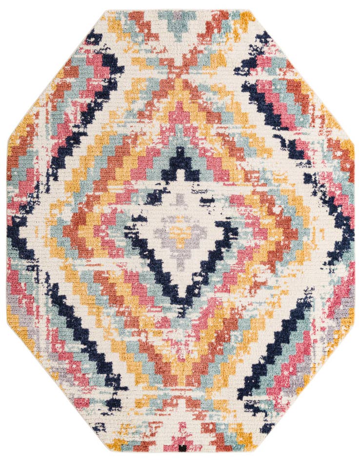 Detail image of 7' 10 x 7' 10 Tagine Octagon Rug