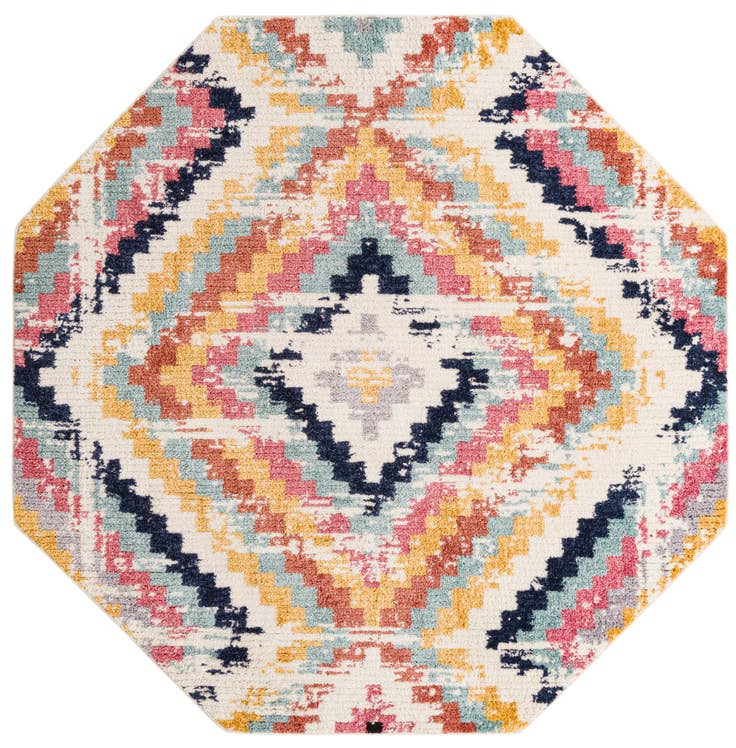 Detail image of 7' 10 x 7' 10 Tagine Octagon Rug
