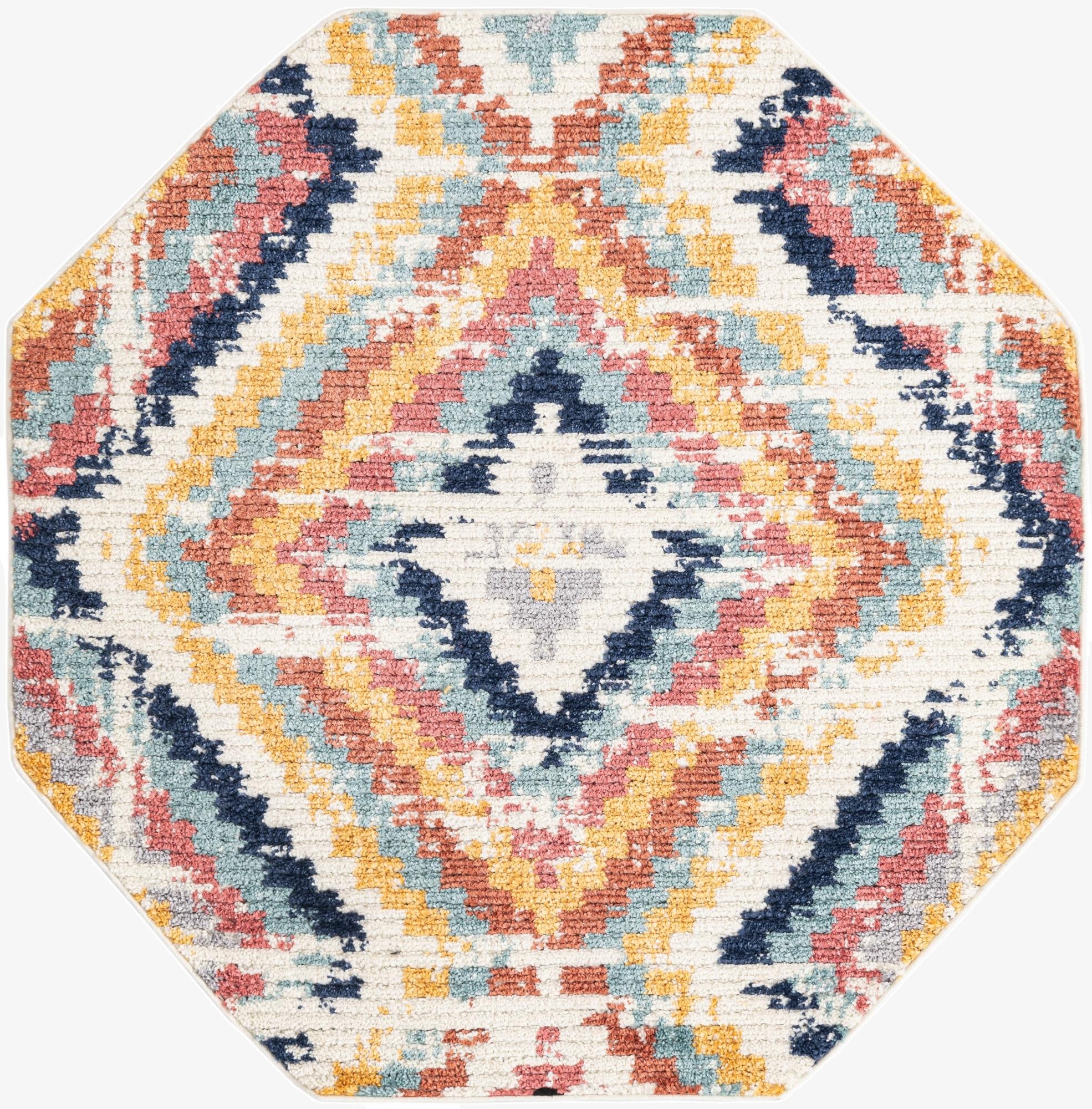 5' 3 x 5' 3 Tagine Octagon Rug