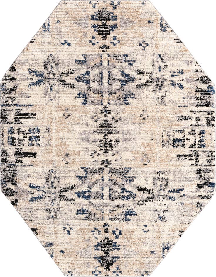 Detail image of 7' x 7' Tucson Octagon Rug