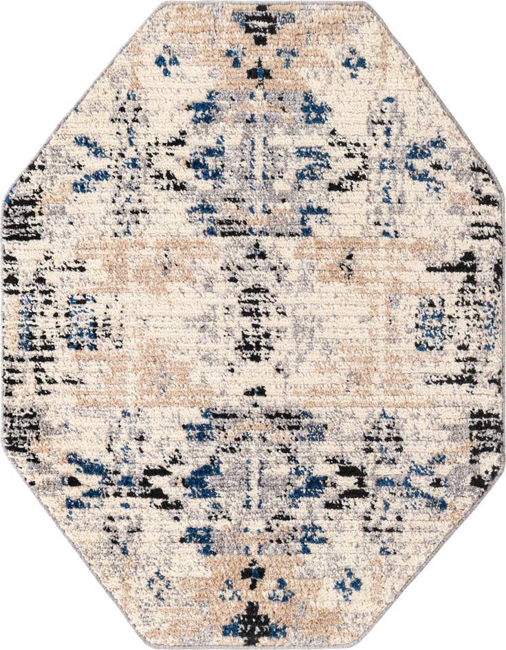 Detail image of 4' x 4' Tucson Octagon Rug