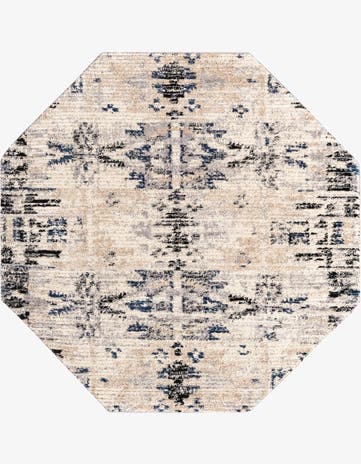 Ivory Tucson Octagon Rug