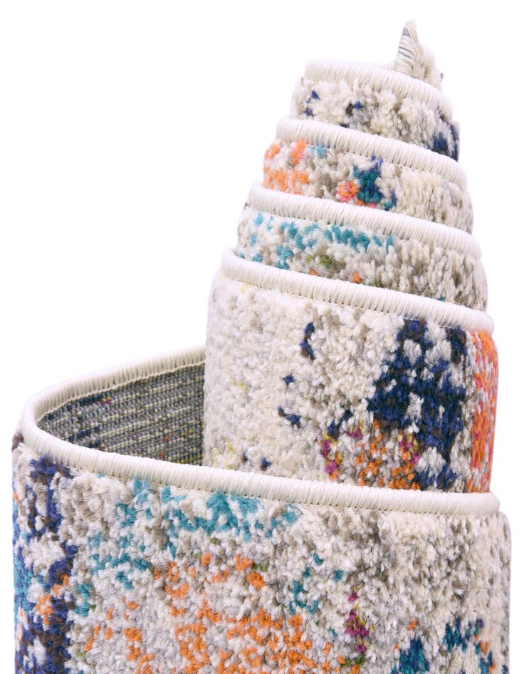 Detail image of 7' 10 x 7' 10  Washable Vivid Octagon Rug