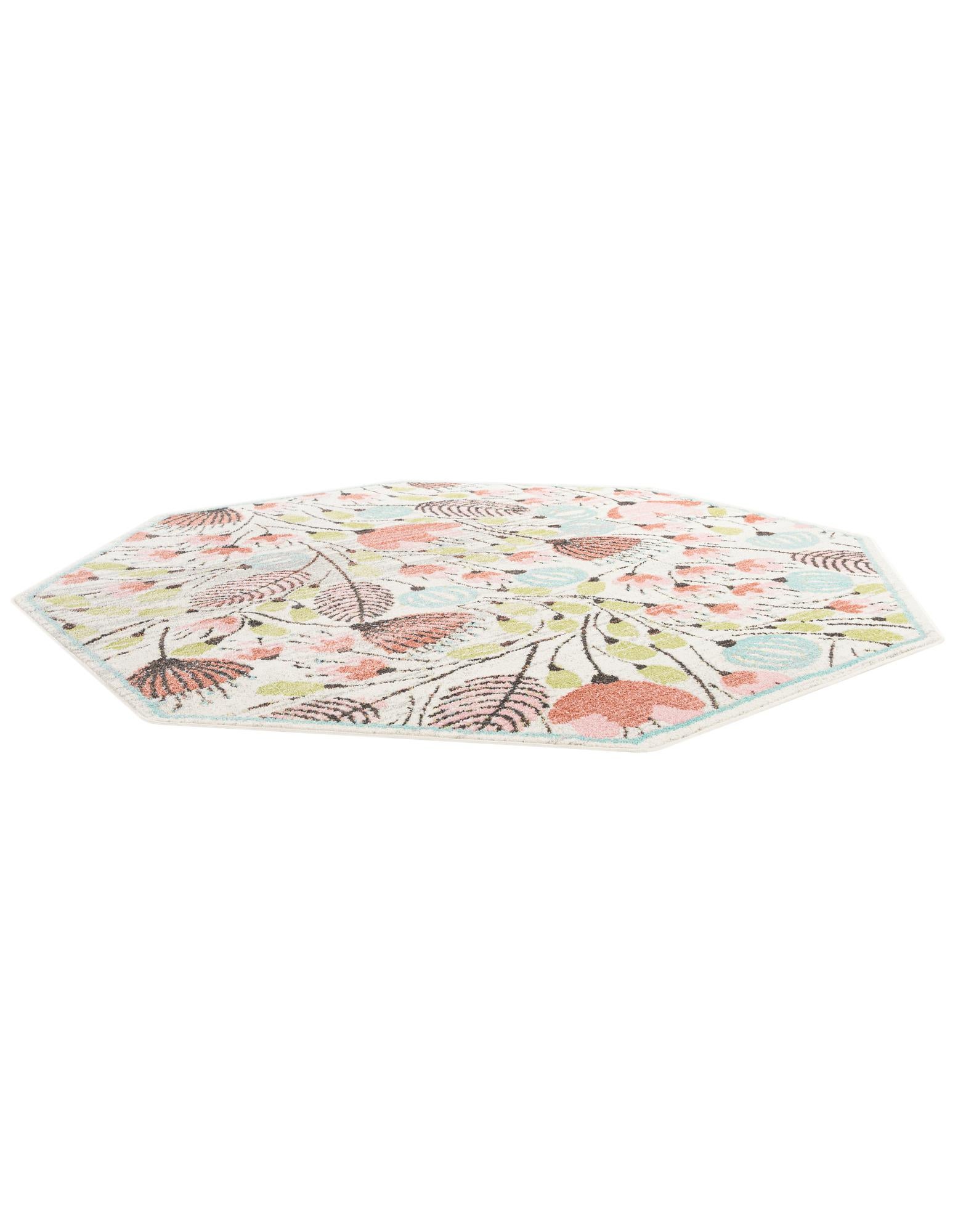 7' 10 x 7' 10 Whimsy Kids Octagon Rug