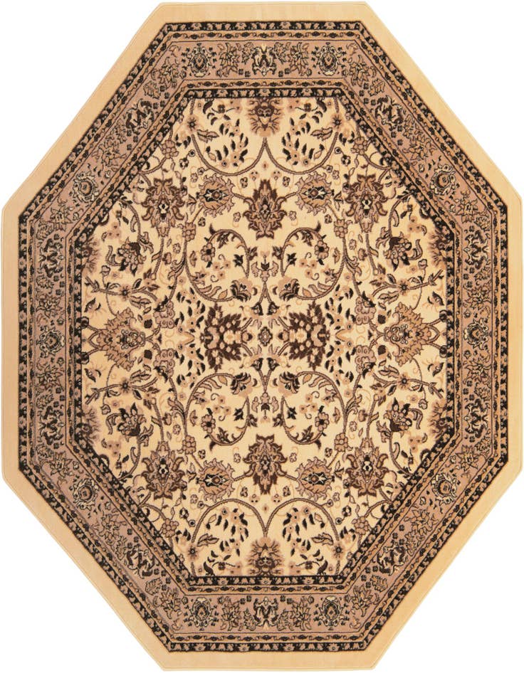Detail image of 7' 10 x 7' 10 Yasmin Octagon Rug