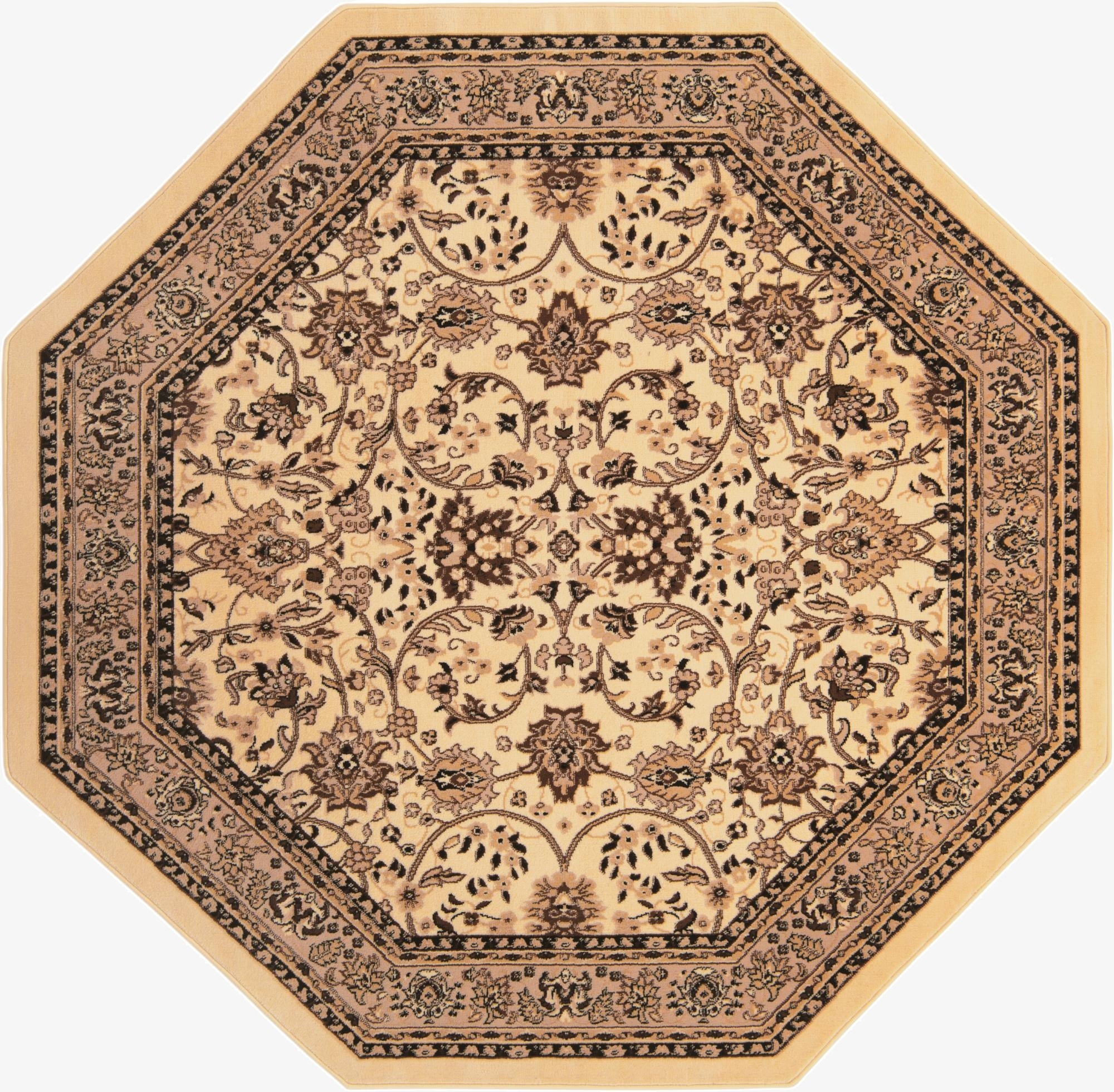 7' 10 x 7' 10 Yasmin Octagon Rug