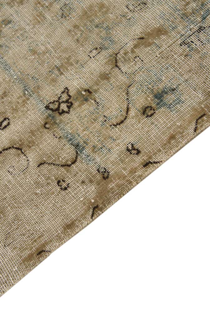 6' 1 x 10' 3 Hand Knotted Ultra Vintage Persian Wool Rug
