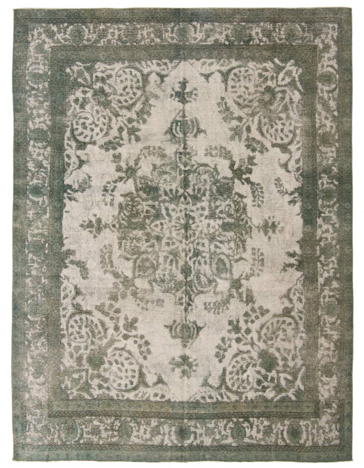 Detail image of 9' 8 x 12' 4 Hand Knotted Ultra Vintage Persian Wool Rug
