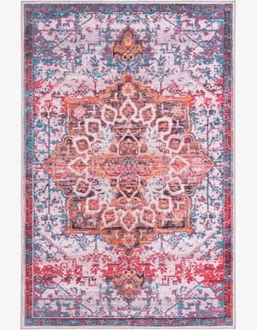 5' 3 x 8' Washable Francesca Rug