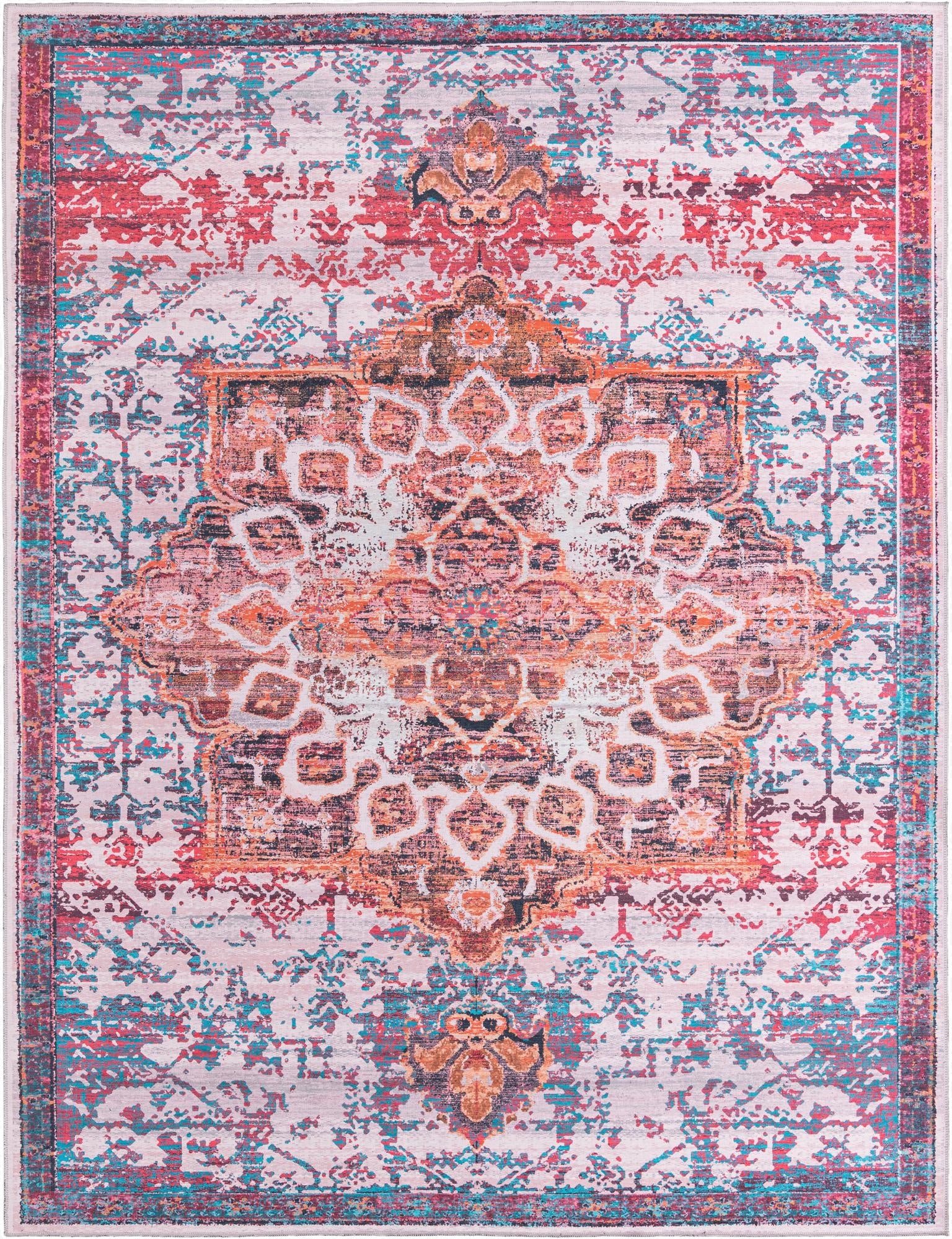 9' 2 x 12' Washable Francesca Rug
