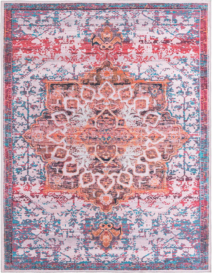 Detail image of 9' 2 x 12' Washable Renaissance Rug