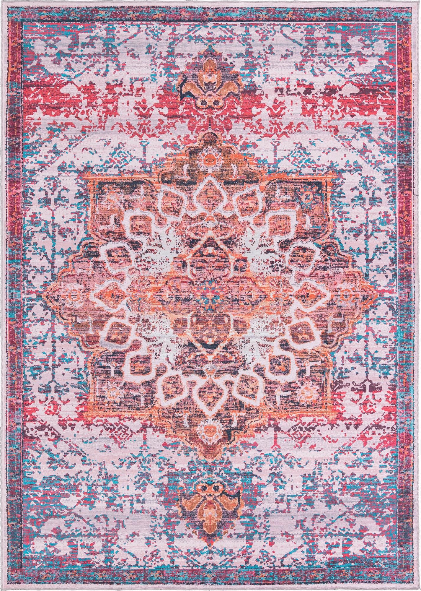 Primary image 7' 10 x 11'  Washable Renaissance Rug