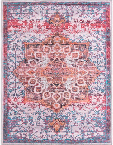 9' 2 x 12' Washable Renaissance Rug